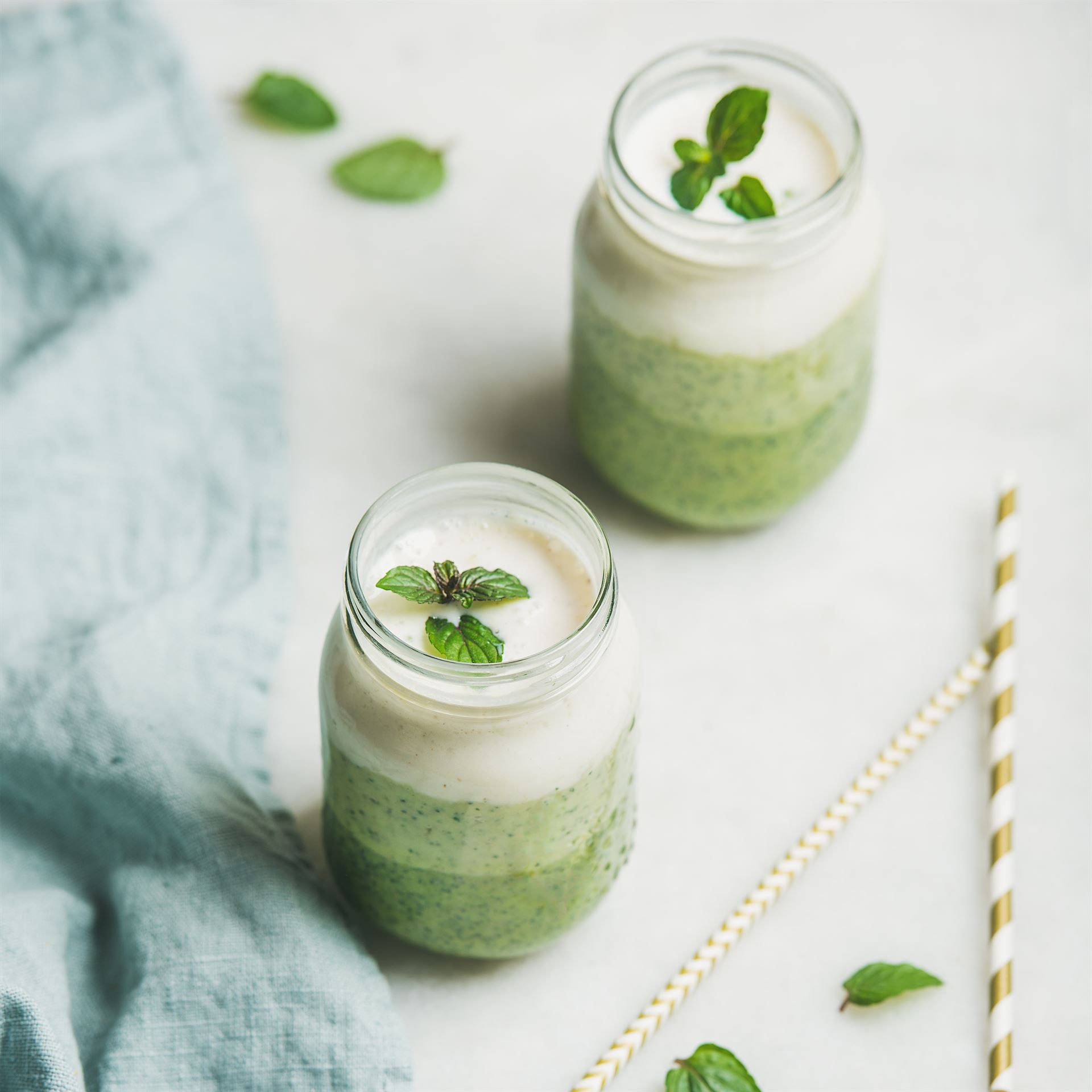 Green smoothie with Nutripepper